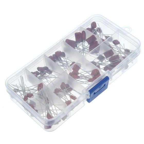 Capacitor MKT Assortment Kit 10-470nF - 100pcs - Image 3