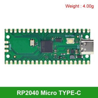 Raspberry Pi Pico χωρίς Headers (USB-C)