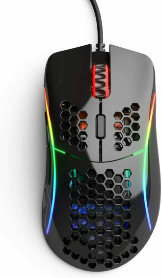 Glorious PC Gaming Race Model D RGB Gaming Ποντίκι 12000 DPI Glossy Black