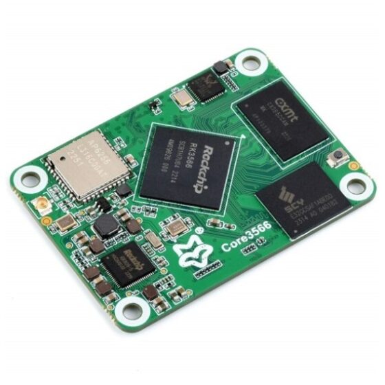 Core3566 Module CM4 Compatible - 4GB / 32GB eMMC Wireless