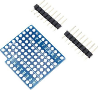 ProtoBoard Shield for WeMos D1 Mini (Double-Sided)