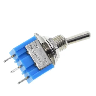 Toggle Switch MTS-102 ON-ON – Μικρός Διακόπτης SPDT 2 Θέσεων